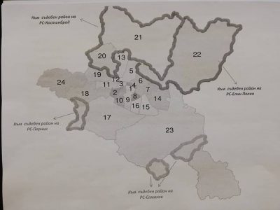 Позиция срещу промяната на границите на съдебните райони на територията на Столична община и на територията на София – област